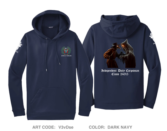 Surface Warfare Medical Institute Hi-Tech Performance Hoodie - V3vDse