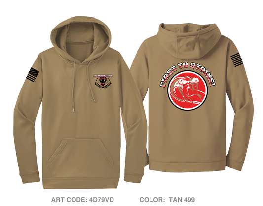 Delta Company, 264th MED BN Hi-Tech Performance Hoodie - 4D79VD