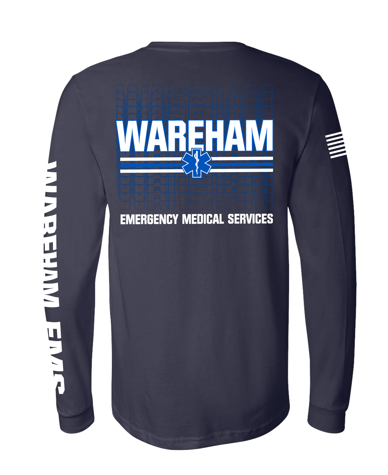 Wareham EMS Comfort Unisex Cotton LS Tee - Wareham