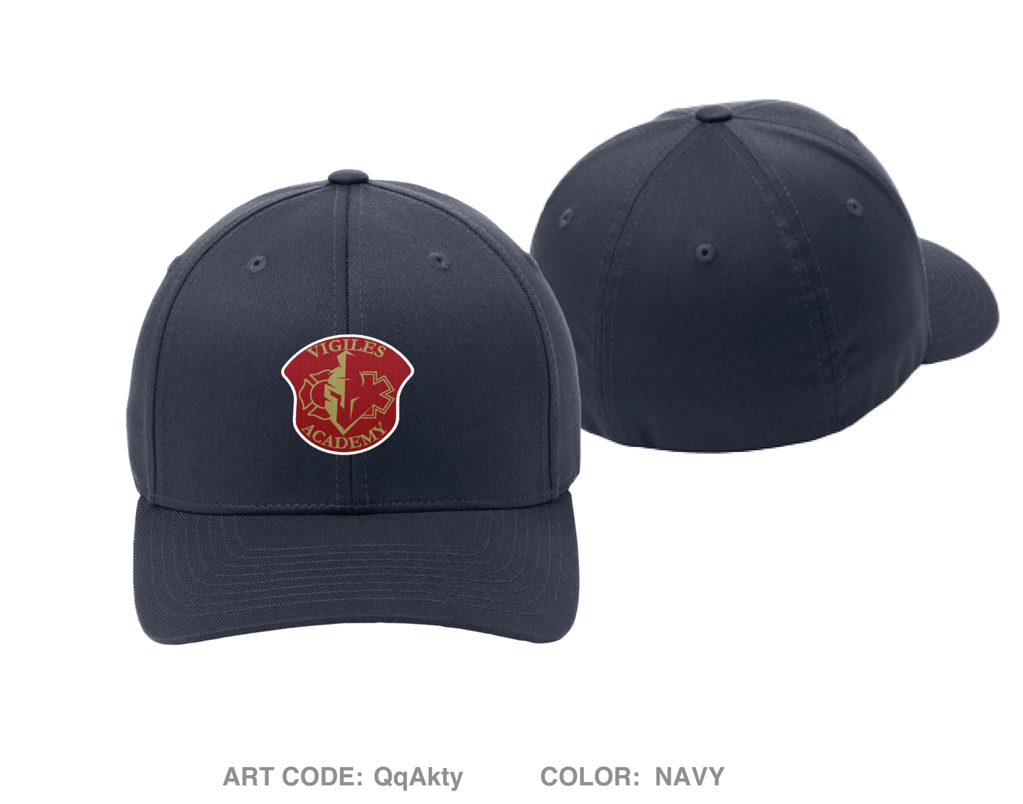 Vigiles Academy Embroidered Flexfit Cap - QqAkty