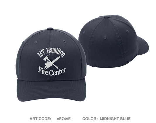 Mount Hamilton Fire Center Embroidered Flexfit Cap - xE74vE