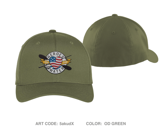 Heroes on the Water - Avila Beach Chapter Embroidered Flexfit Cap - 5akudX