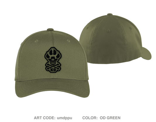 Putnamville K-9 Embroidered Flexfit Cap - umdppu