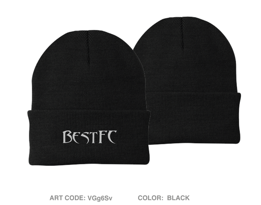 BestFC Embroidered Knit Beanie - VGg6Sv