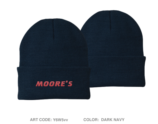 Moore's Towing Embroidered Knit Beanie - Y6W5vv