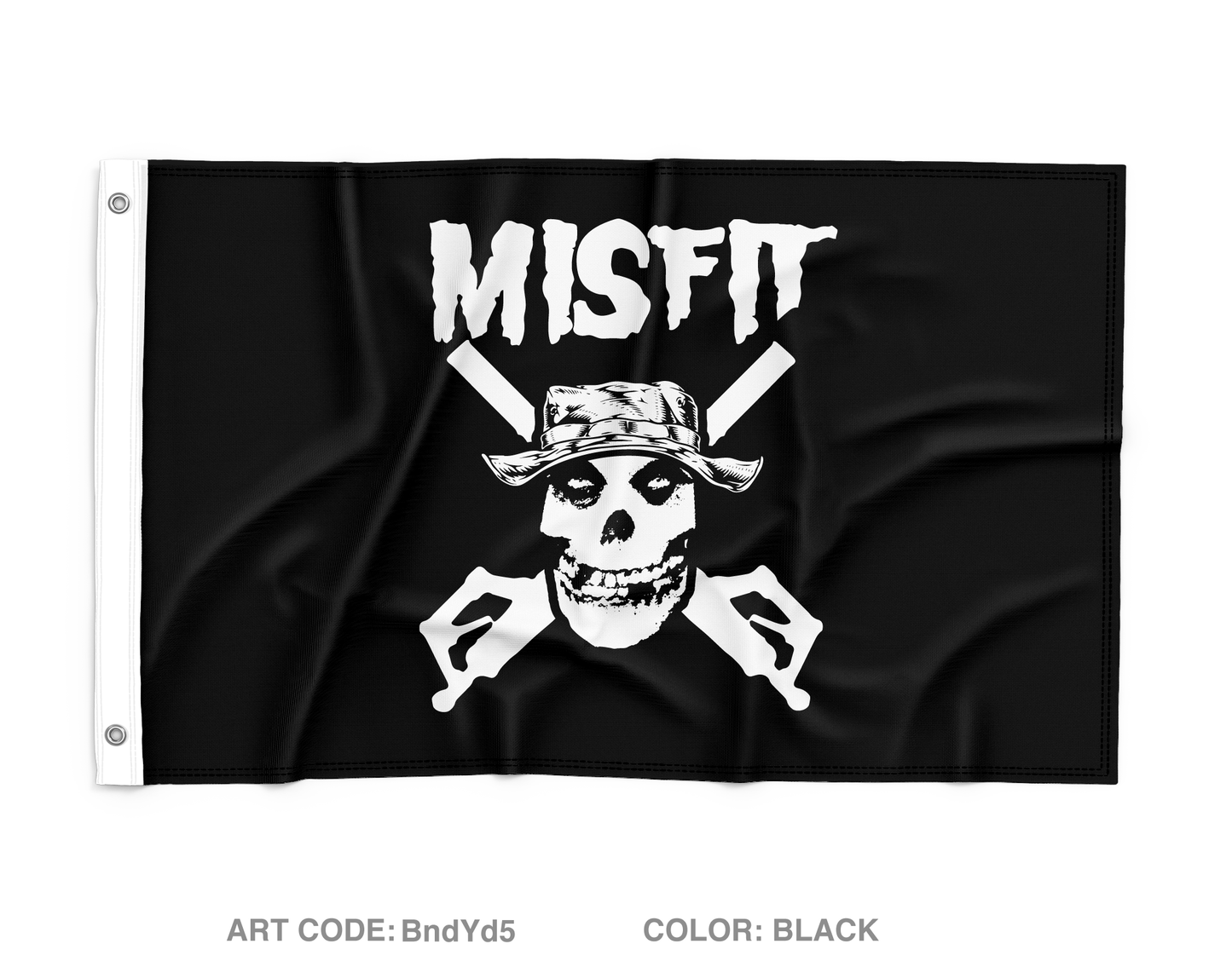 Misfit MTRS, D Co, 2-22 IN Wall Flag - BndYd5