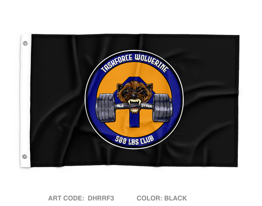 RLZ gym club Wall Flag - DHRRF3