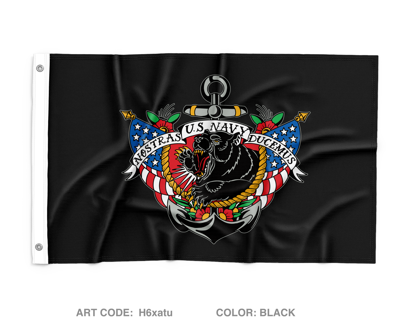 Casket Bearers Store 1 Wall Flag - H6xatu