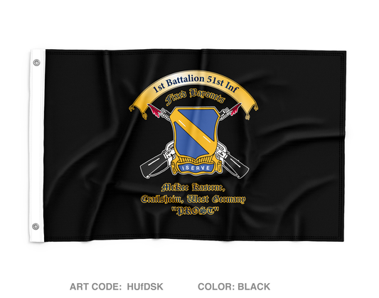 1st AD Wall Flag - HUfDSK