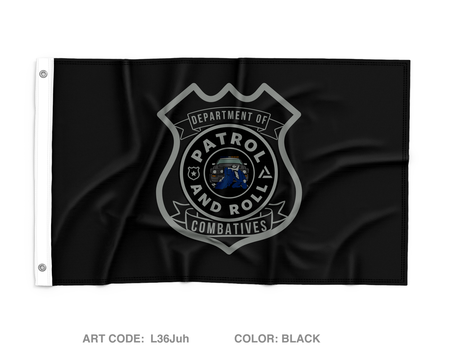 Patrol and Roll Wall Flag - L36Juh