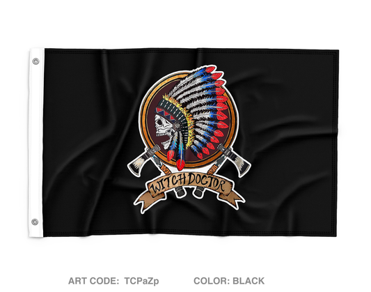 1-23 HHC Medics Wall Flag - TCPaZp