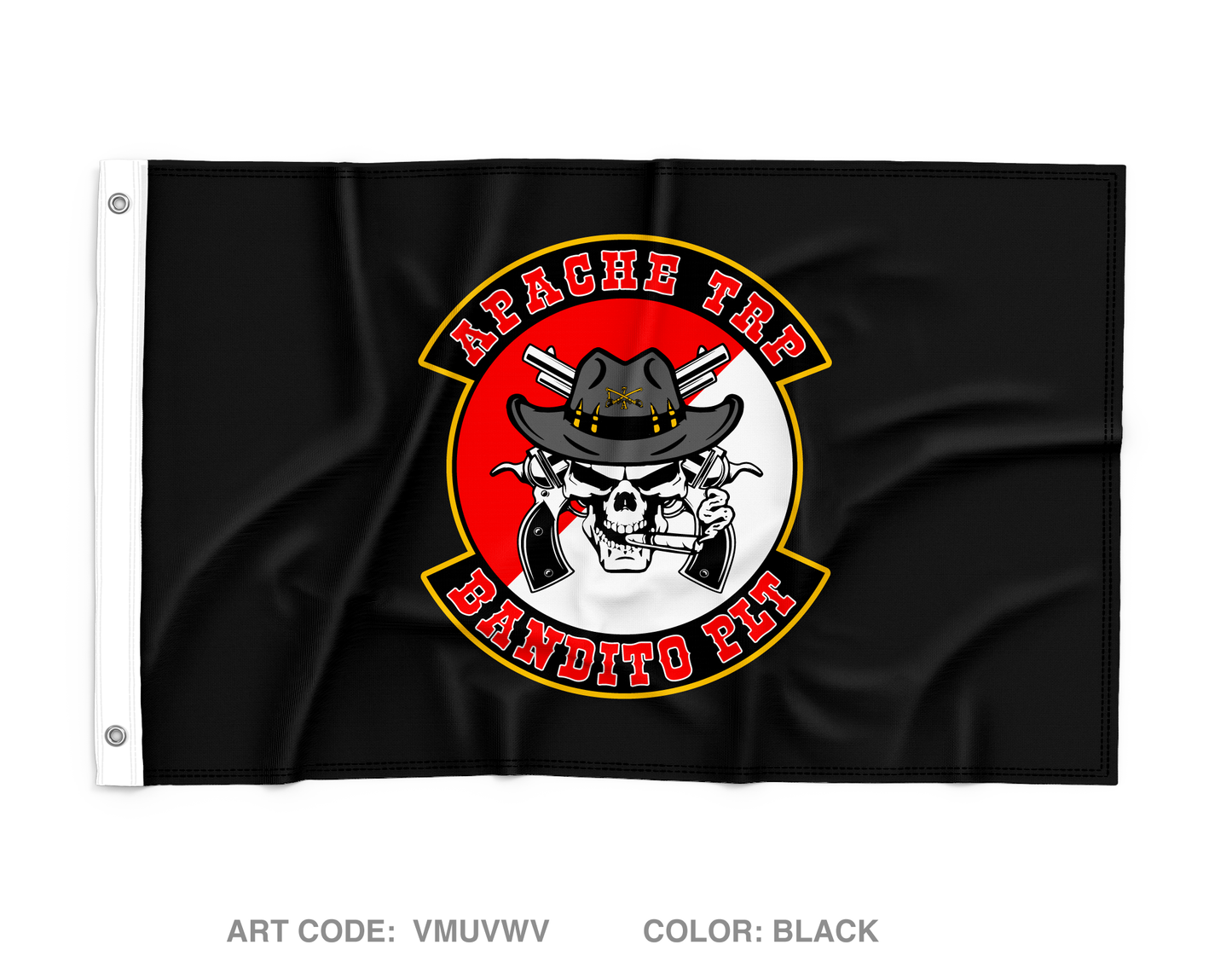 1st plt, A trp, 1-7 cav Wall Flag - VMUVWV