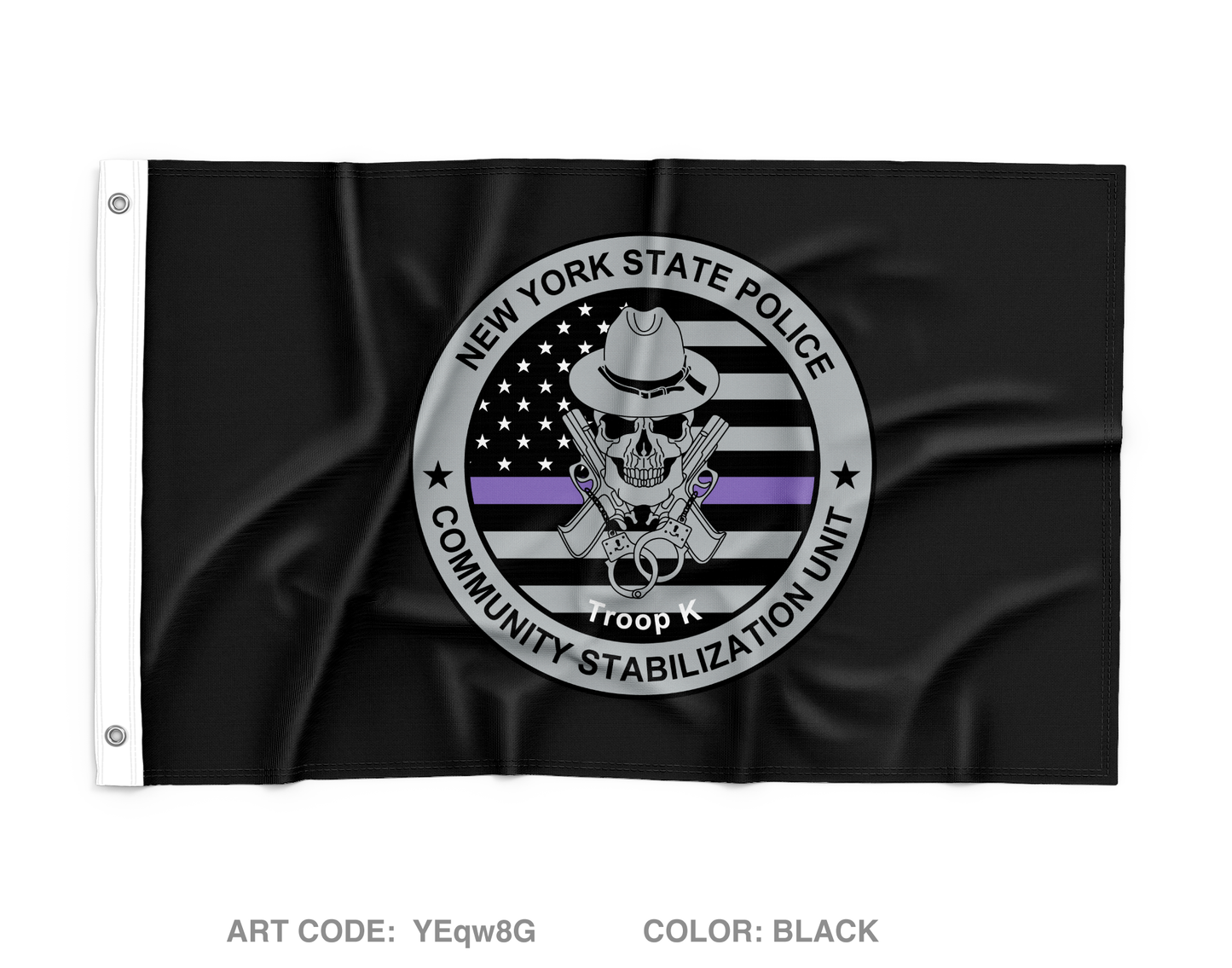 NYSP CSU Wall Flag- YEqw8G