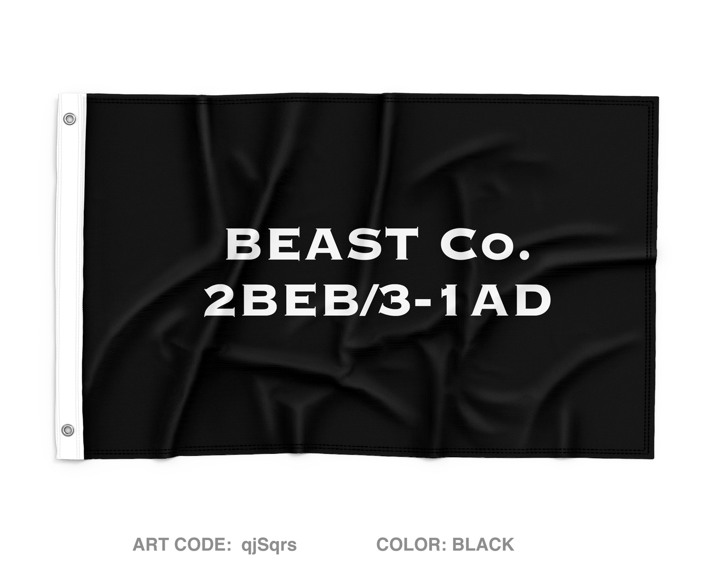 Beast Company 2BEB 3-1ABCT Wall Flag - qjSqrs