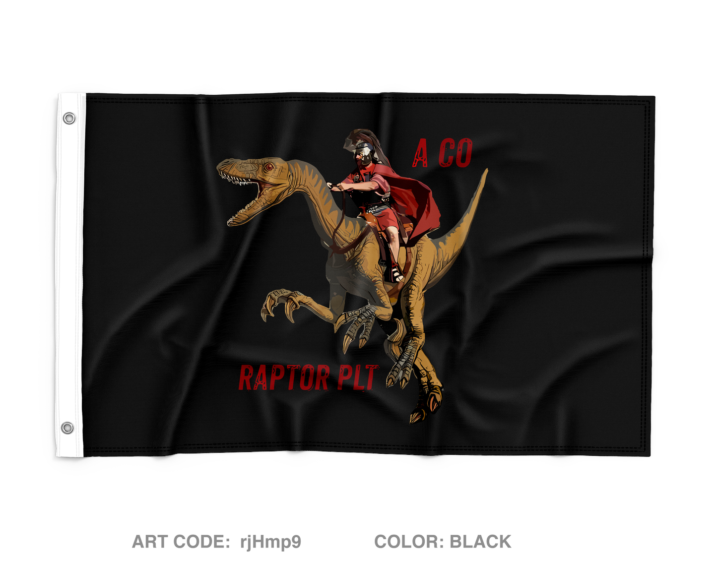 2ND PLT, A CO, 2-30 Wall Flag - rjHmp9