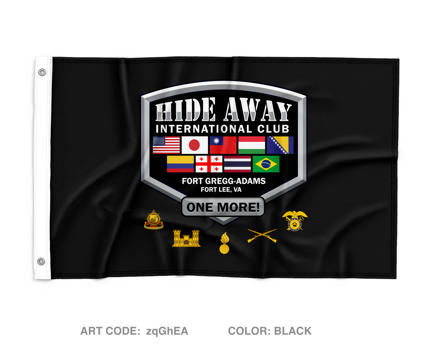 Hideaway International Club Wall Flag - zqGhEA