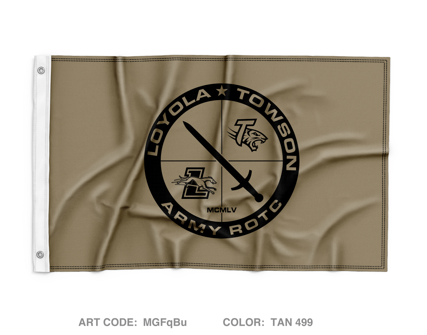 Loyola|Towson ROTC Wall Flag - MGFqBu