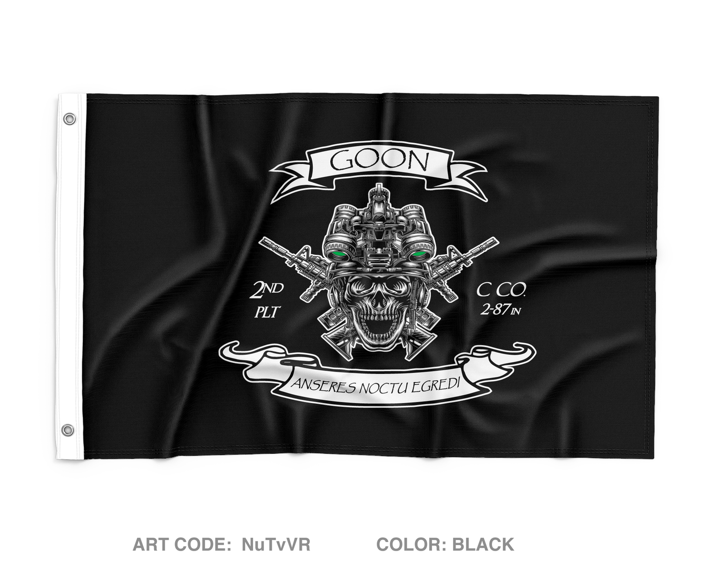 C co, 2nd BN, 87 IN Wall Flag - NuTvVR