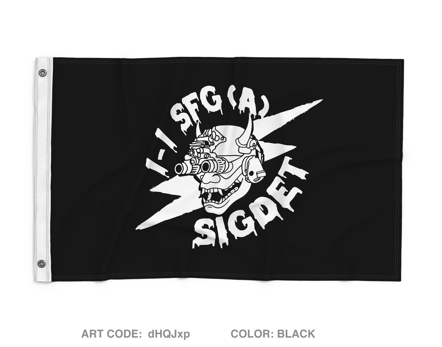 SIGDET, HSC, 1-1SFG(A) Wall Flag - dHQJxp