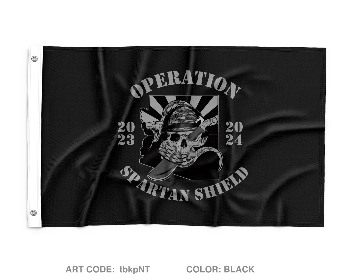 C Co, 1-158 IN Wall Flag - tbkpNT