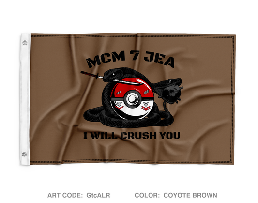 MCM 7 Wall Flag - GtcALR