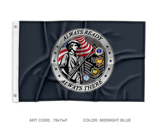 Office of the Senior Enlisted Advisor, National Guard Wall Flag - 78x7wF