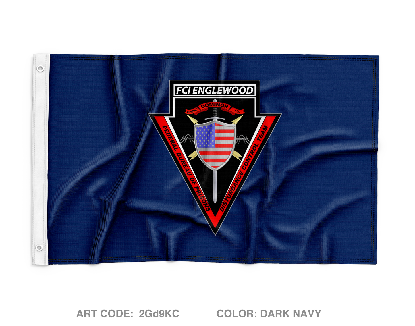 FCI-Englewood-DCT Wall Flag - 2Gd9KC