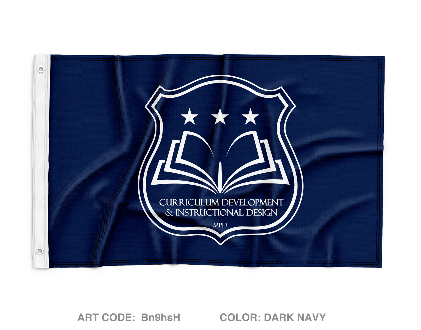 MPD Curriculum Development and Instructional Design Wall Flag - Bn9hsH