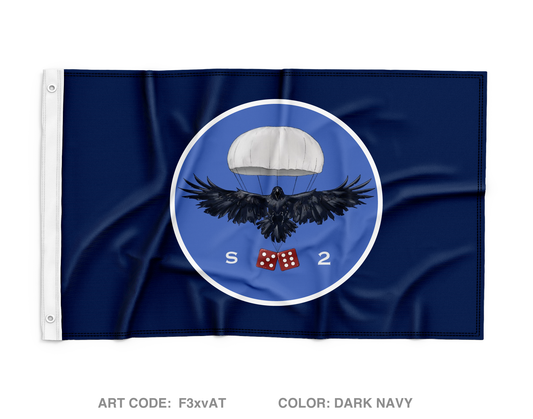 HHC, 2nd BN, 506th IN Regiment Wall Flag - F3xvAT