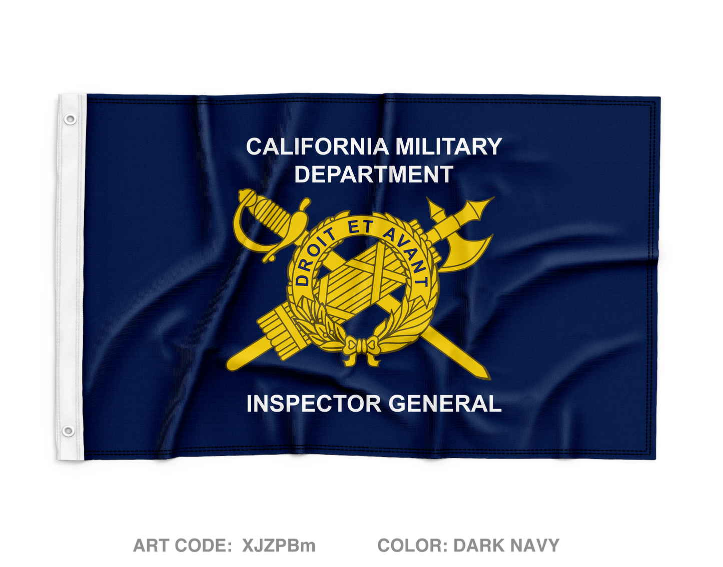 California Military Department Wall Flag - XJZPBm