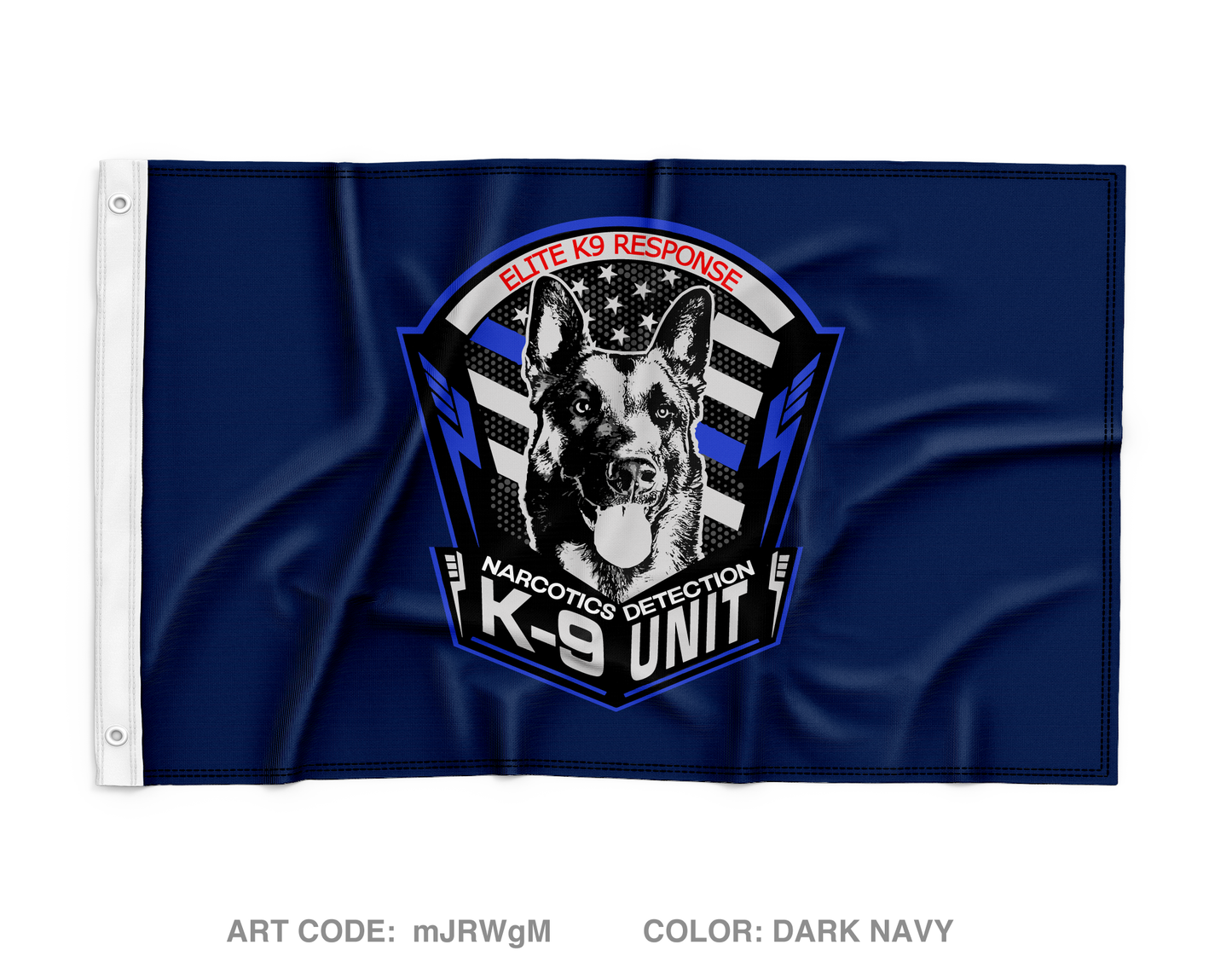 Elite K9 Response Wall Flag - mJRWgM