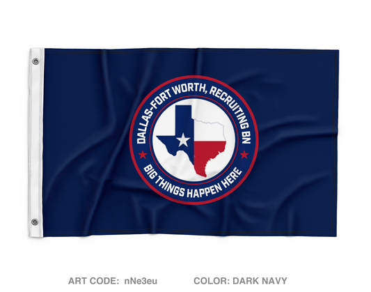 Dallas Fort Worth Recruiting Battalion Wall Flag - nNe3eu