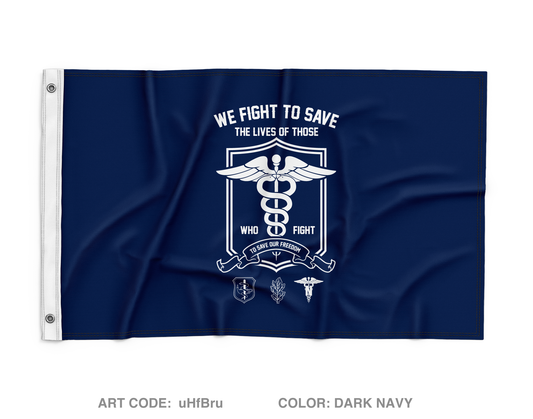 WRNMMC Medical ICU Wall Flag - uHfBru