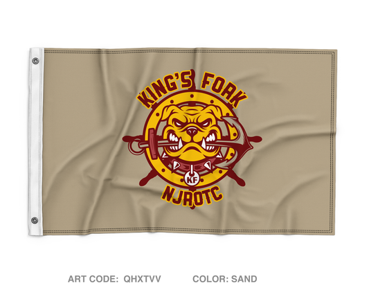 King's Fork High School NJROTC Wall Flag - QHXTVV