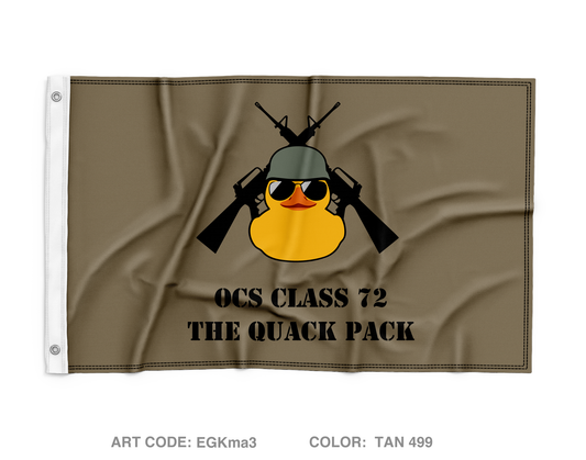 OHARNG TOCS FUNDRAISING COLLECTION  Wall Flag - EGKma3