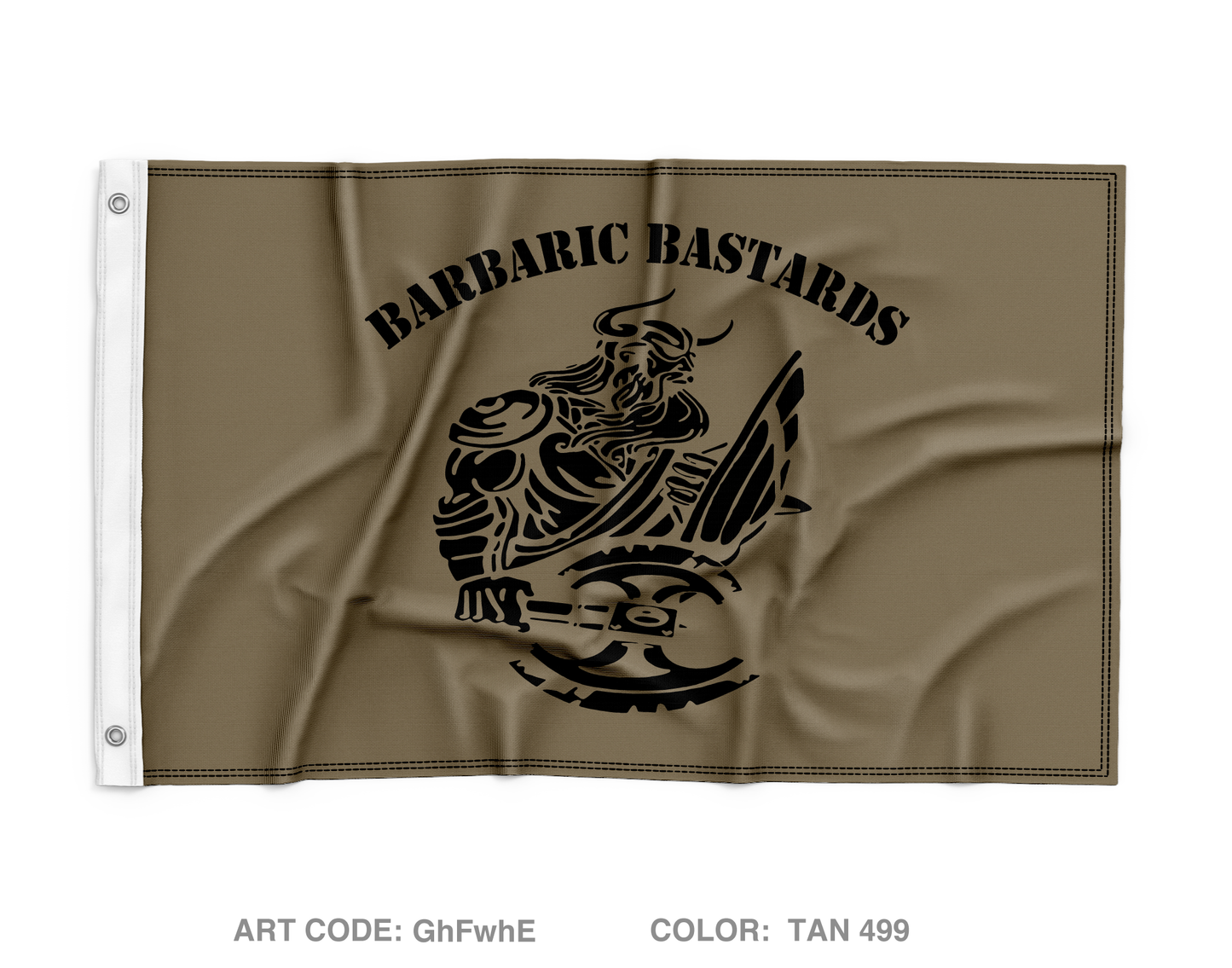 3rd PLT | C BTRY Wall Flag - GhFwhE