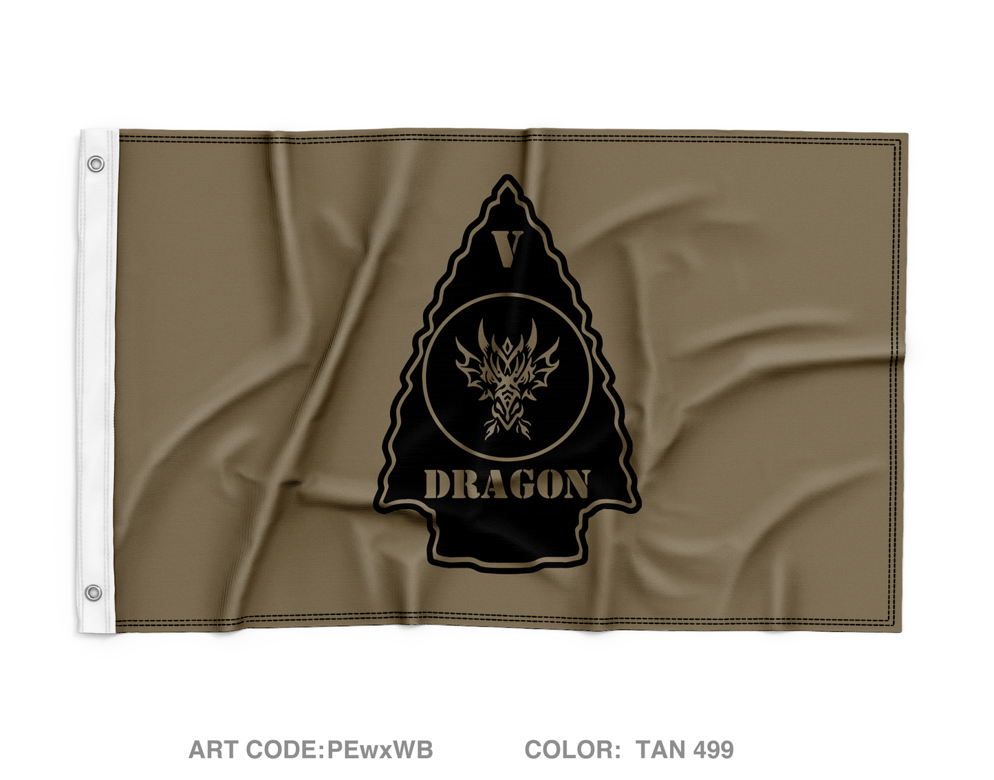 D Co, 1 BN, 114th IN Store 1 Wall Flag - PEwxWB