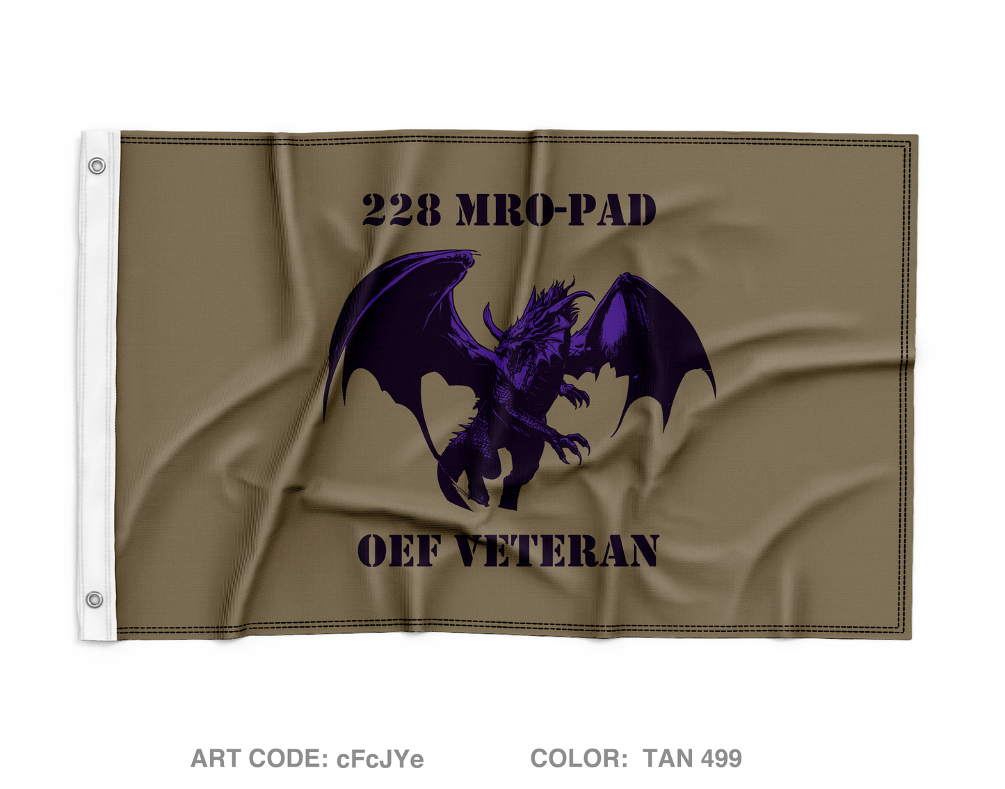 228 MRO Wall Flag - cFcJYe