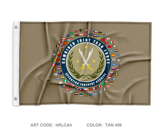 TXARNG Wall Flag - hRLCAh