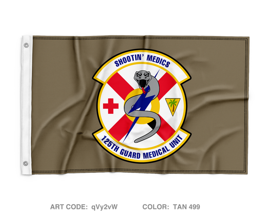 125 Medical Group Wall Flag - qVy2vW