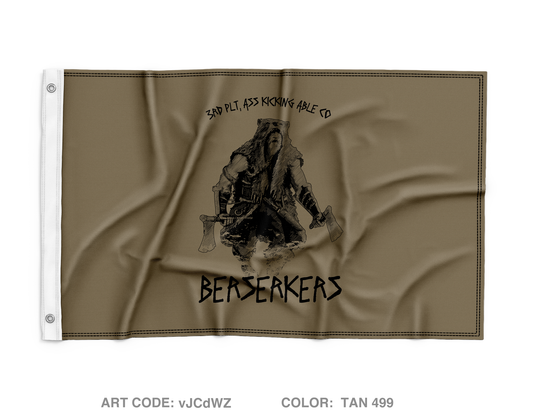 A co, 1-506 infantry , 3rd plt Wall Flag - vJCdWZ