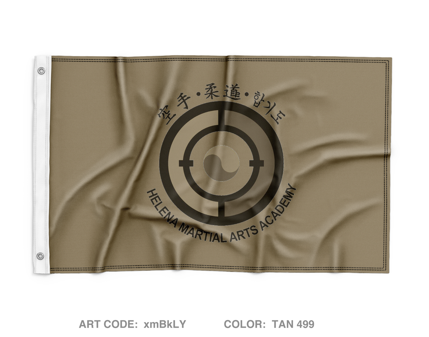 Helena Martial Arts Academy Wall Flag - xmBkLy