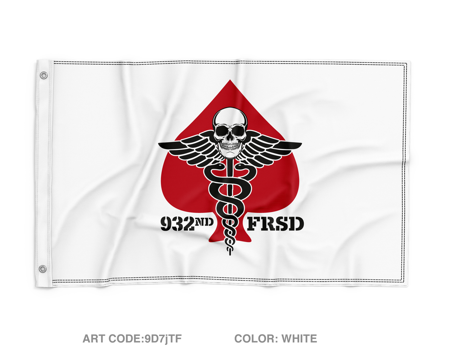 932nd FRSD Wall Flag - 9D7jTF