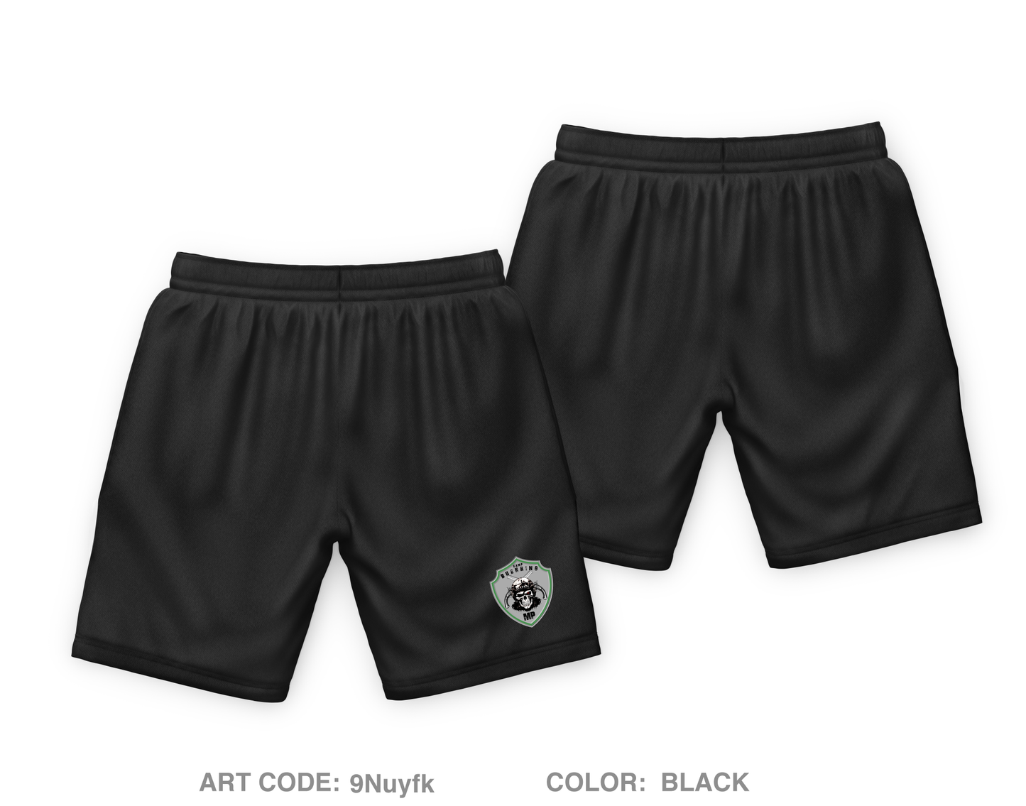 Bravo Platoon 178th MP Core Men's 7" Performance Shorts - 9Nuyfk