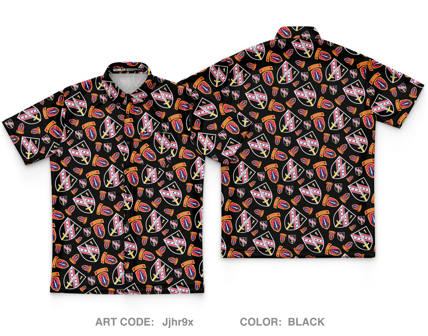 1|54TH SFAB Core Men's SS Performance Party Shirt - Jjhr9x