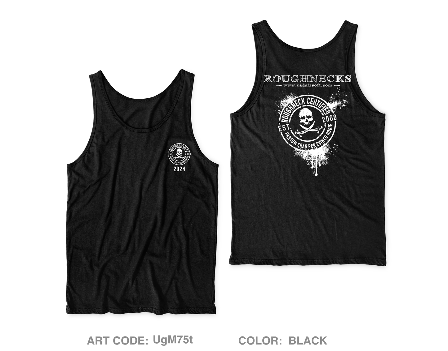 Roughnecks Airsoft Core Men's Performance Tank Top - UgM75t