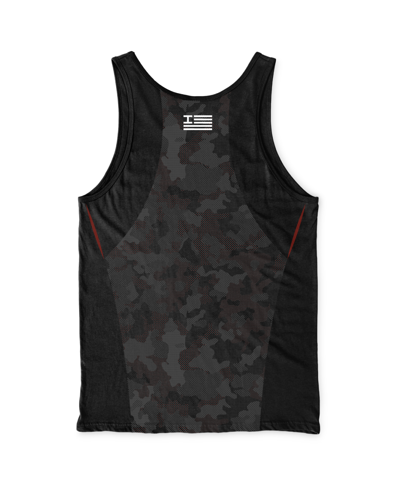 Ironbound Core Men's Performance Tank Top - Geometric Camo