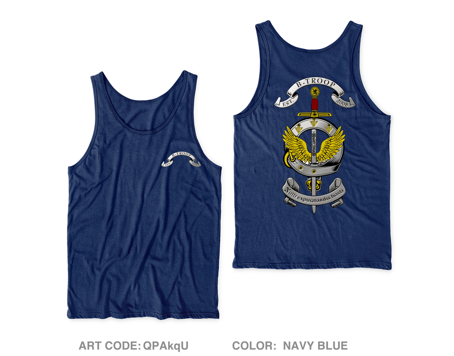 Joint Communications Unit, B Troop Core Men's Performance Tank Top - QPAkqU