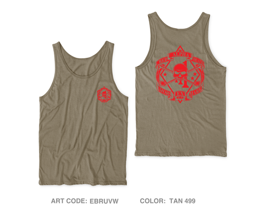 A co, 1st BN 1st Mar Core Men's Performance Tank Top - EBRUVW