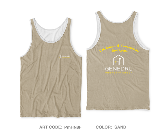 Gene Dru Property Group Core Men's Performance Tank Top - PmHN8F